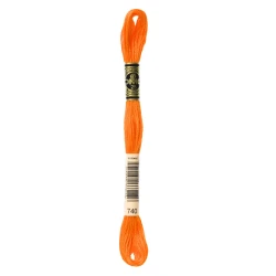 DMC Mouliné Special - Colore 740 - Matassina 8m