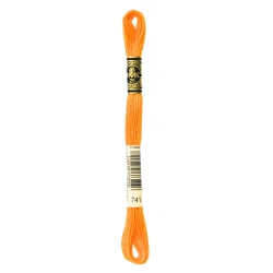 DMC Mouliné Special - Colour 741 - 8m skein
