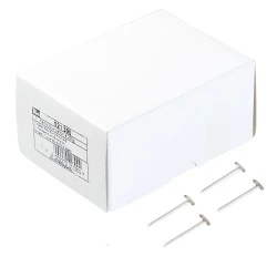 Nickel-plated iron T-head pins, 250 g pack - 021390 Prym