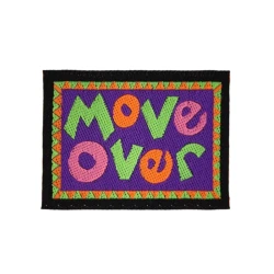 Toppa vintage anni 80 in vibranti colori fluo Applicazione Patch Termoadesiva