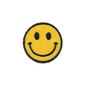 Smile, Faccina, Emoticon, Emoji patch ricamata e termoadesiva - Modidea