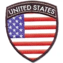 Scudetto Bandiera USA Patch termoadesiva - 8961A Marbet