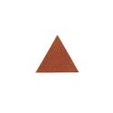 Triangoli scamosciati termoadesivi altezza 30mm - 39 Marbet