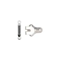 Ganci a spranghette per pantaloni e gonne da 12mm argento - 265262 Prym