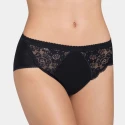 Sloggi CHIC MIDI Black lace briefs for women, pack of 2
