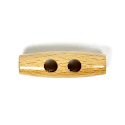 Bottoni in legno naturale olivetta per Alamari