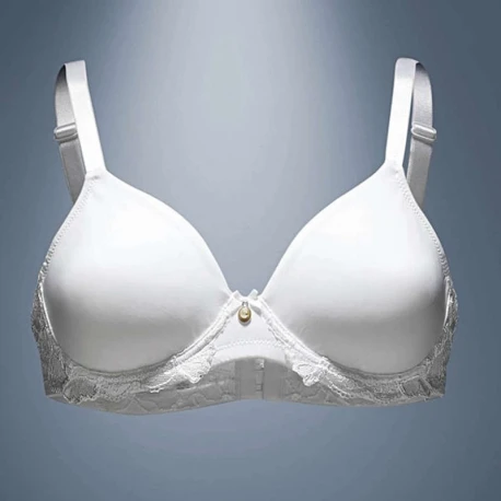 Underwired bra, seamless cups, lace sides Art.261 Belseno Lepel