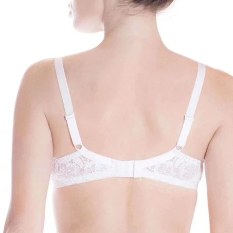 Underwired bra, seamless cups, lace sides Art.261 Belseno Lepel