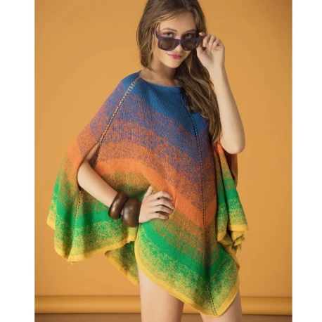 Caribe yarn cake in cotton and microfibre for crochet - Miss Tricot Filati