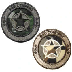 Tondo militare Bad Company applicazione patch ricamata - Modidea