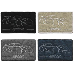 Speed Supercar embroidered iron-on patch by Modidea