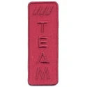 Applicazione ricamata termoadesiva TEAM verticale ROSSO - 9008 Marbet