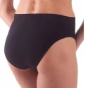 Slip nero Sgambato in microfibra Seamless Senza Cuciture - 014 Bellissima Intimo