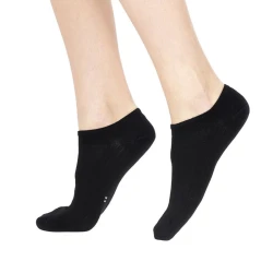 Fantasmino Minicalza FRESH UNISEX 3 pezzi nero - Pompea NO Stress