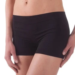 Boxer donna Vita Bassa Seamless-Senza Cuciture nero - 018 Bellissima Intimo