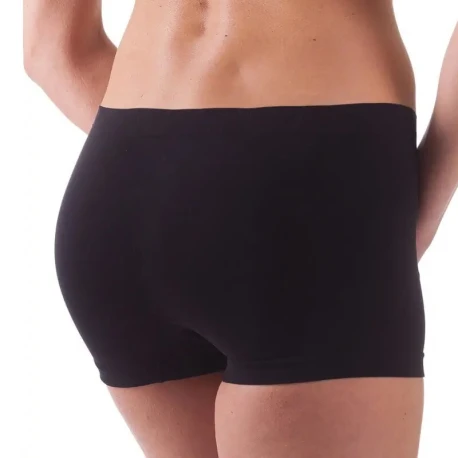 Boxer donna Vita Bassa Seamless-Senza Cuciture nero - 018 Bellissima Intimo