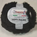 Lana Happy Polare filato pelliccia eco fur di Miss Tricot Filati - colore 103 nero