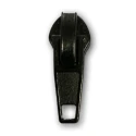 Replacement slider for spiral zip fastener large S8 colour Black