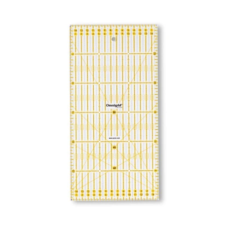 Regolo universale Omnigrid squadra rettangolare righello per taglierina 15 x 30 cm - 611307 Prym