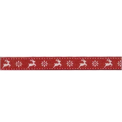 Nastro natale con renne lavorazione jacquard - 508 Petri & Grossi
