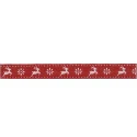 Nastro natale con renne lavorazione jacquard - 508 Petri & Grossi