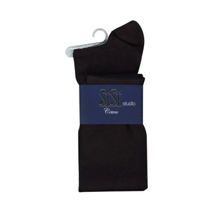 SiSi Softcotton women's knee-high socks in warm makò cotton