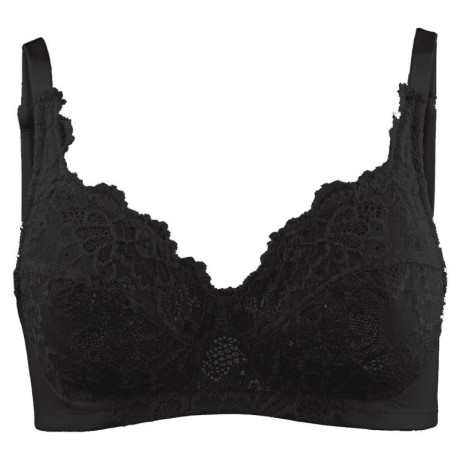 Cotonella non-underwired bra in soft lace, "Emma"