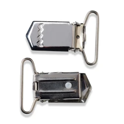 Classic clips for braces 30 mm with hinged buckle - 405224 Prym