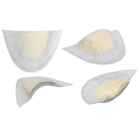 Spallotte in ovatta modello spalline GIRO MANICA a mezzaluna -. S76 MAS