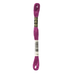 DMC Mouliné Special - Colour 718 - 8m skein