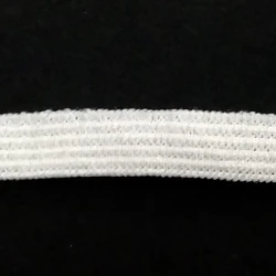 White 5mm soft elastic tape ideal for handmade COVID-19 masks 2