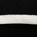 Nastro elastico morbido da 5mm bianco ideale per mascherine anti COVID-19 artigianali
