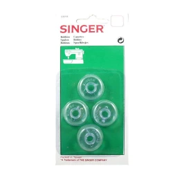 Singer low plastic bobbins for sewing machines