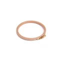 Round wooden embroidery hoop, diameter 8 cm
