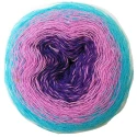 Caribe yarn cake in cotton and microfibre for crochet - Miss Tricot Filati