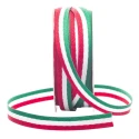 Nastro Tricolore Italia 15mm - Nastrificio Brianteo