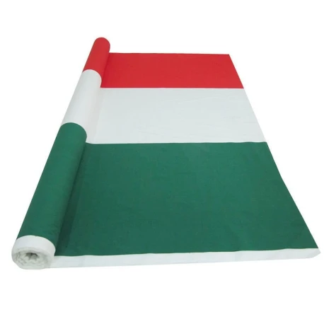 Italy tricolour flag printed fabric H. 150cm