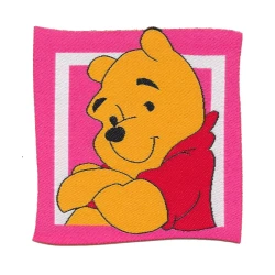 Winnie the Pooh embroidered and heat-adhesive patch
