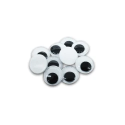 Googly eyes adhesive 10 mm diameter - Miola