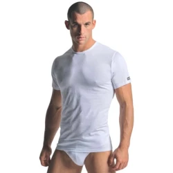 Short-sleeved crew neck T-shirt in combed cotton - 516 Navigare