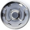 Silver snap fasteners, 30 mm - 341260 Prym