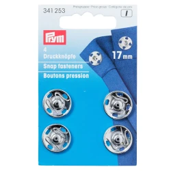 Bottoni Automatici ARGENTO 17 mm - 341253 Prym 2