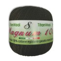 Filato per uncinetto Magnum Titan Wool 100% Cotone egiziano Makò 288 Moka