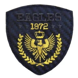 1972 Eagles badge embroidered patch self-adhesive