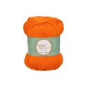 Anchor Creativa Fino cotton yarn for crochet  - Item 4620004 Colour 0281 Orange