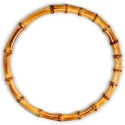 Manici per borse rotondi in bambù naturale 23cm diametro - MA105 Mas