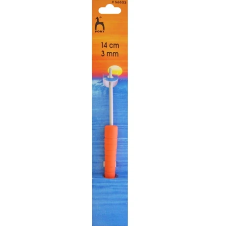 Pony Easy Grip Ergonomic Crochet Hook 3.0 mm - 56803 Pony