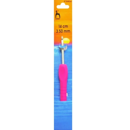Pony Easy Grip Uncinetto ergonomico 3,5 mm - 56804 Pony