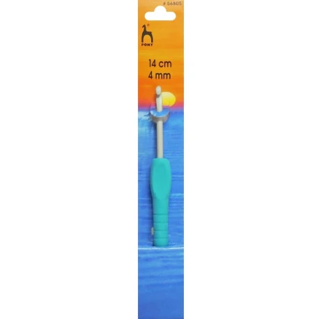 Pony Easy Grip Ergonomic Crochet Hook 4.0 mm - 56805 Pony