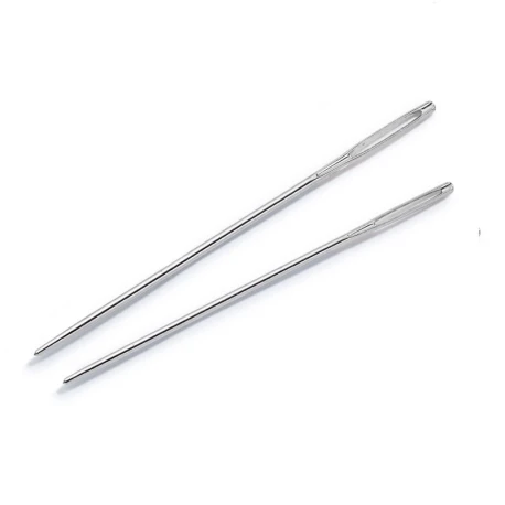 Tapestry needles with blunt point No. 24-26 assorted with silver eye -125561 Prym
